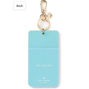 Kate Spade NY Why Hello There ID Clip